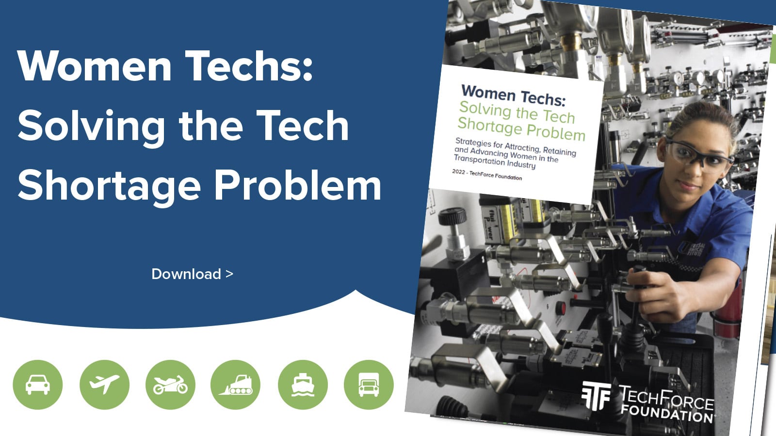 TechForce Foundation Women Techs whitepaper