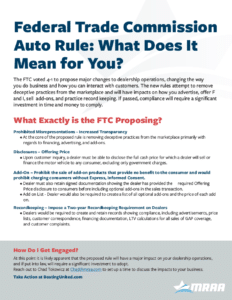 MRAA FTC Auto Rule pdf