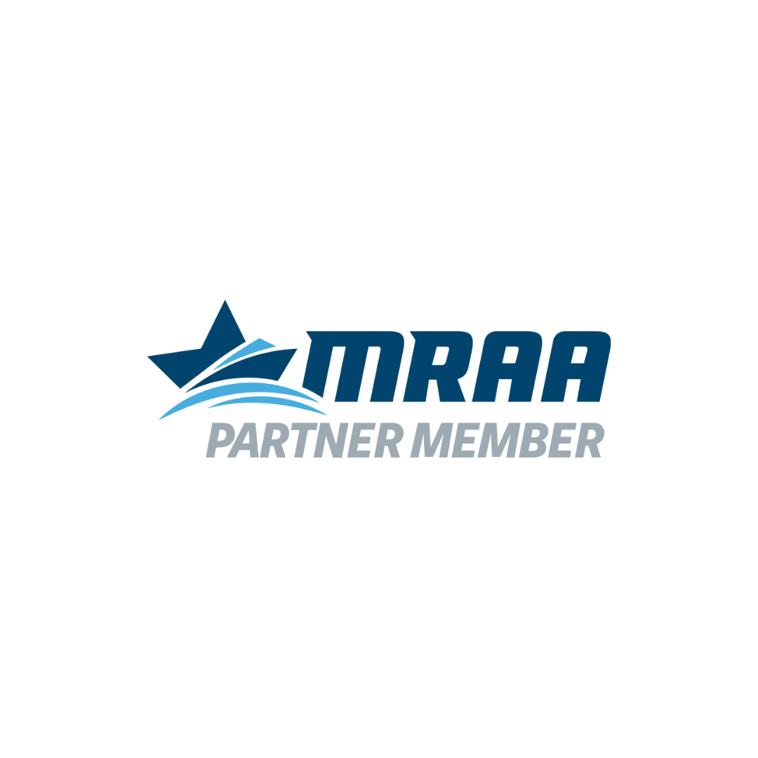MRAA Partner Member logo in white square