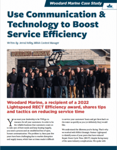 tips and advice for service efficiency from MRAA Certified Dealership Woodard Marine.