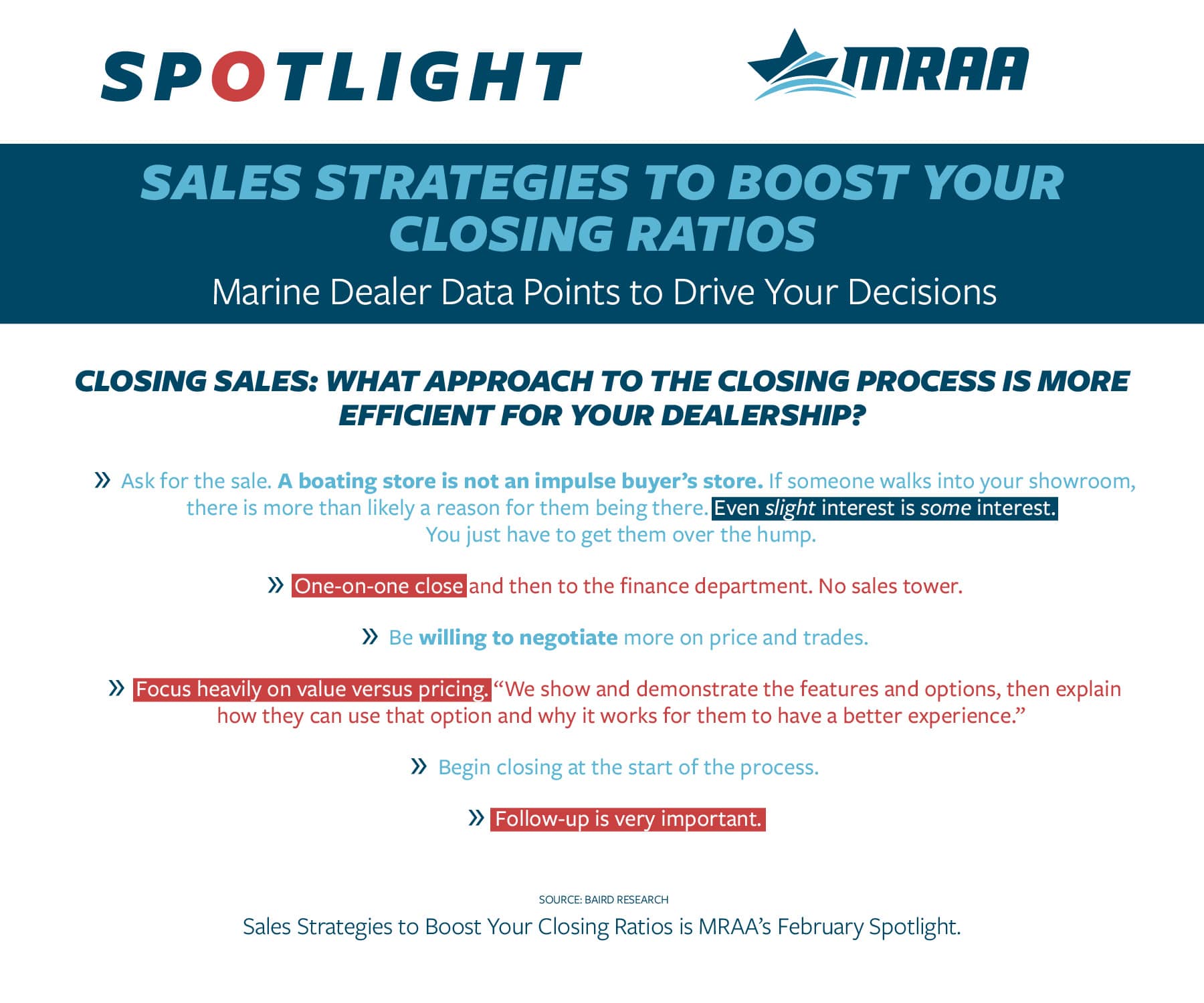 Sales strategies to boost your closing ratios