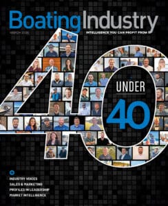 MRAA's Liz Keener named to Boating Industry's 40 Under 40 list of young marine industry professionals