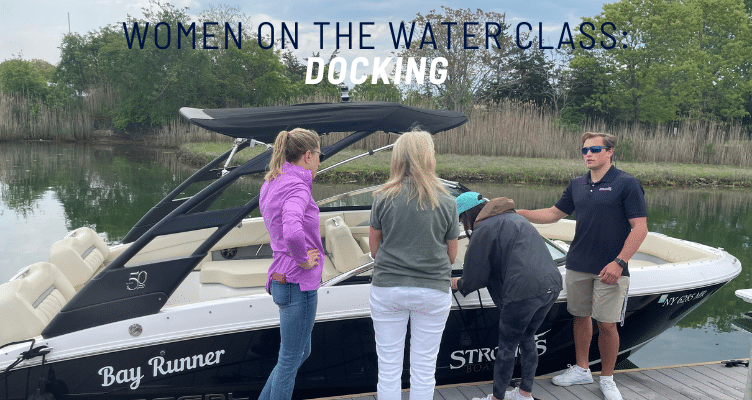 Cultivating Trust with Customer Events - Strong's Marine Women on the Water