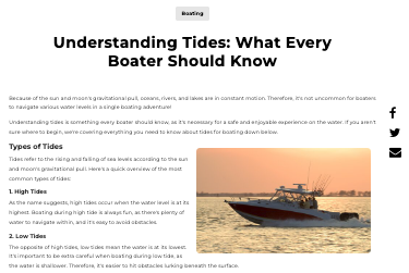 New DiscoverBoating.com Content Engages Audiences