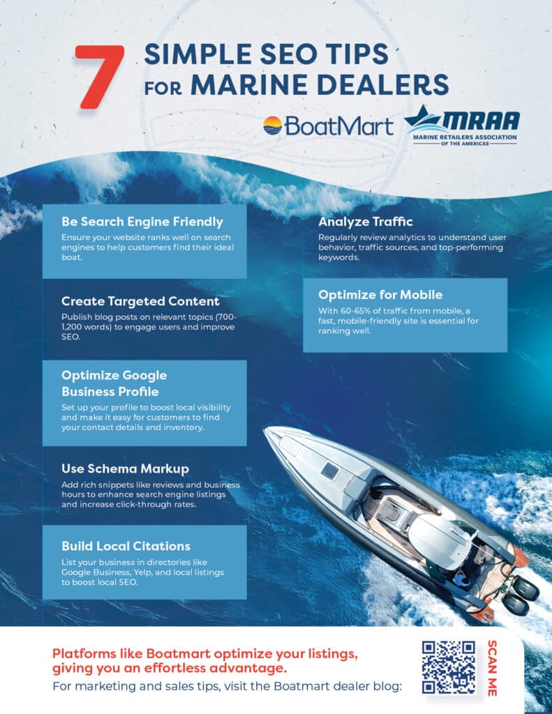 7 Simple SEO Tips for Marine Dealers