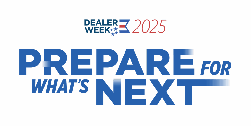 Dealer Week 2025 logo and Theme: Prepare for What's Next