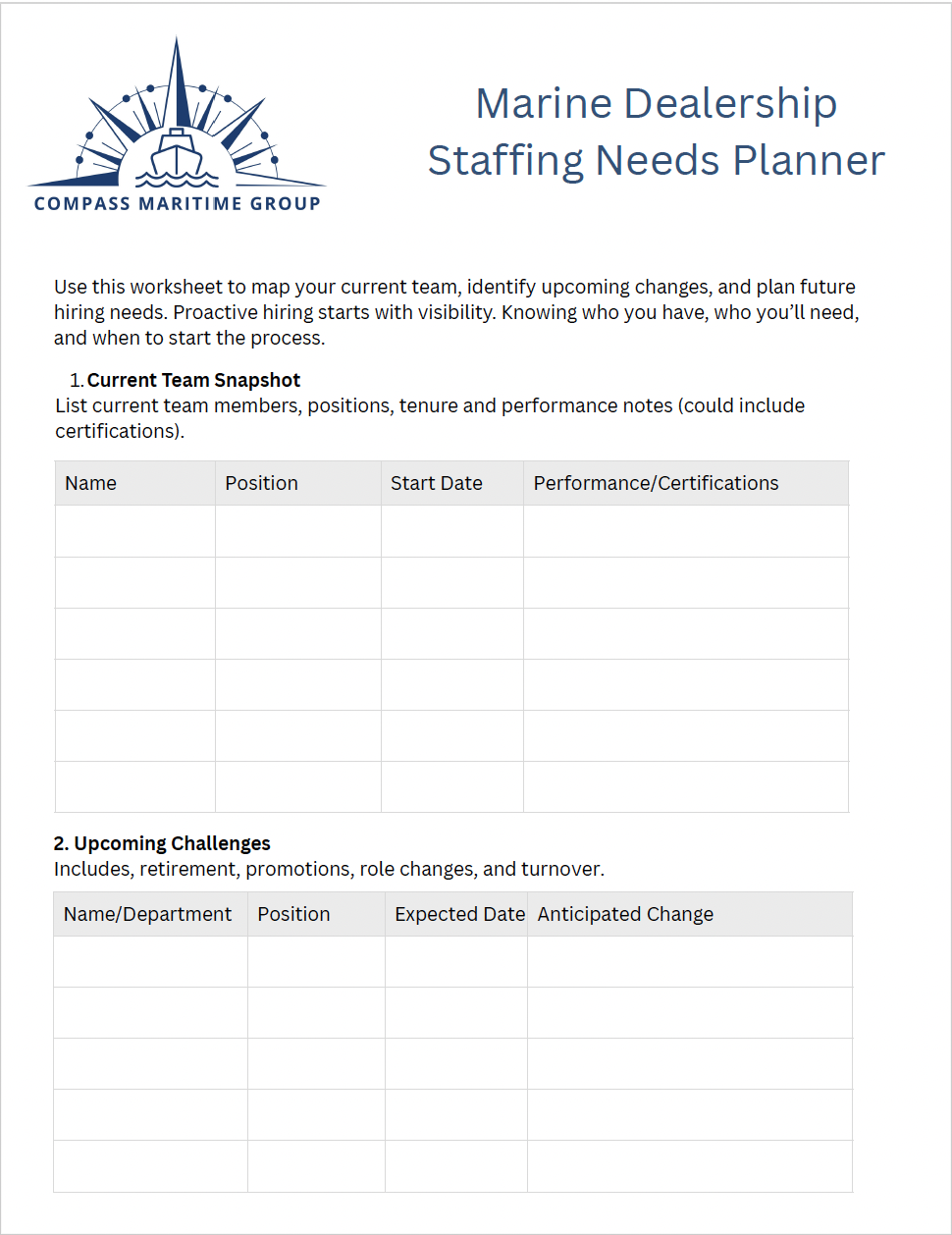 CNG Staff Planner Template
