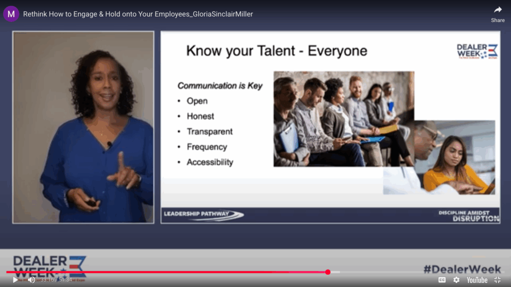 Hold onto your team - Know your team slide