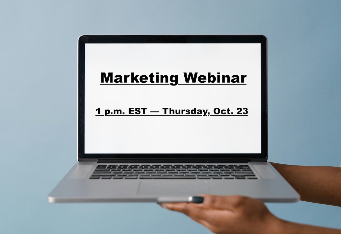 Marketing Webinar