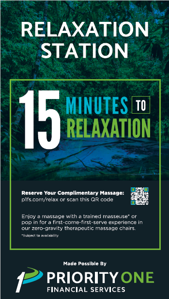 Relaxation Station at Dealer Week 2025