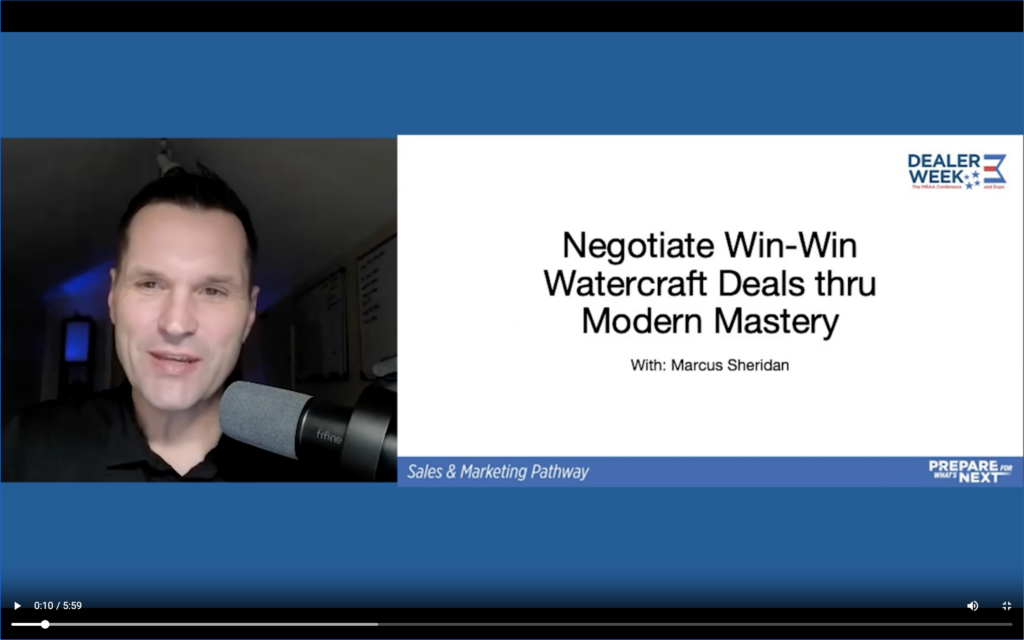 Marcus Sheridan MRAA Sales Course