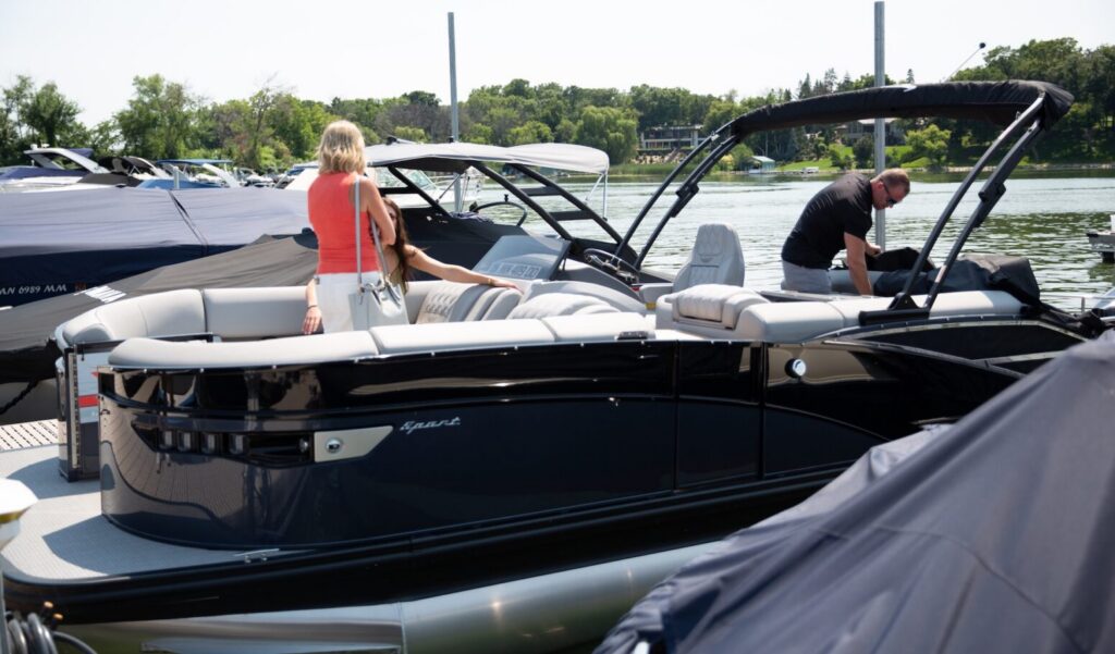 Pre-owned boat