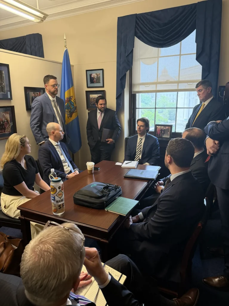 Small Business Legislative Council members meeting with House offices during the SBLC fly-in