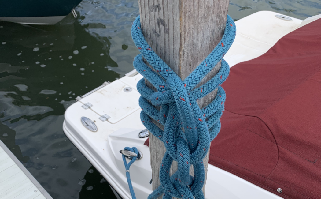 mooring lines and process