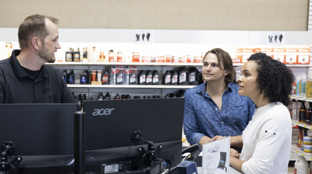 Customers in Service and Parts